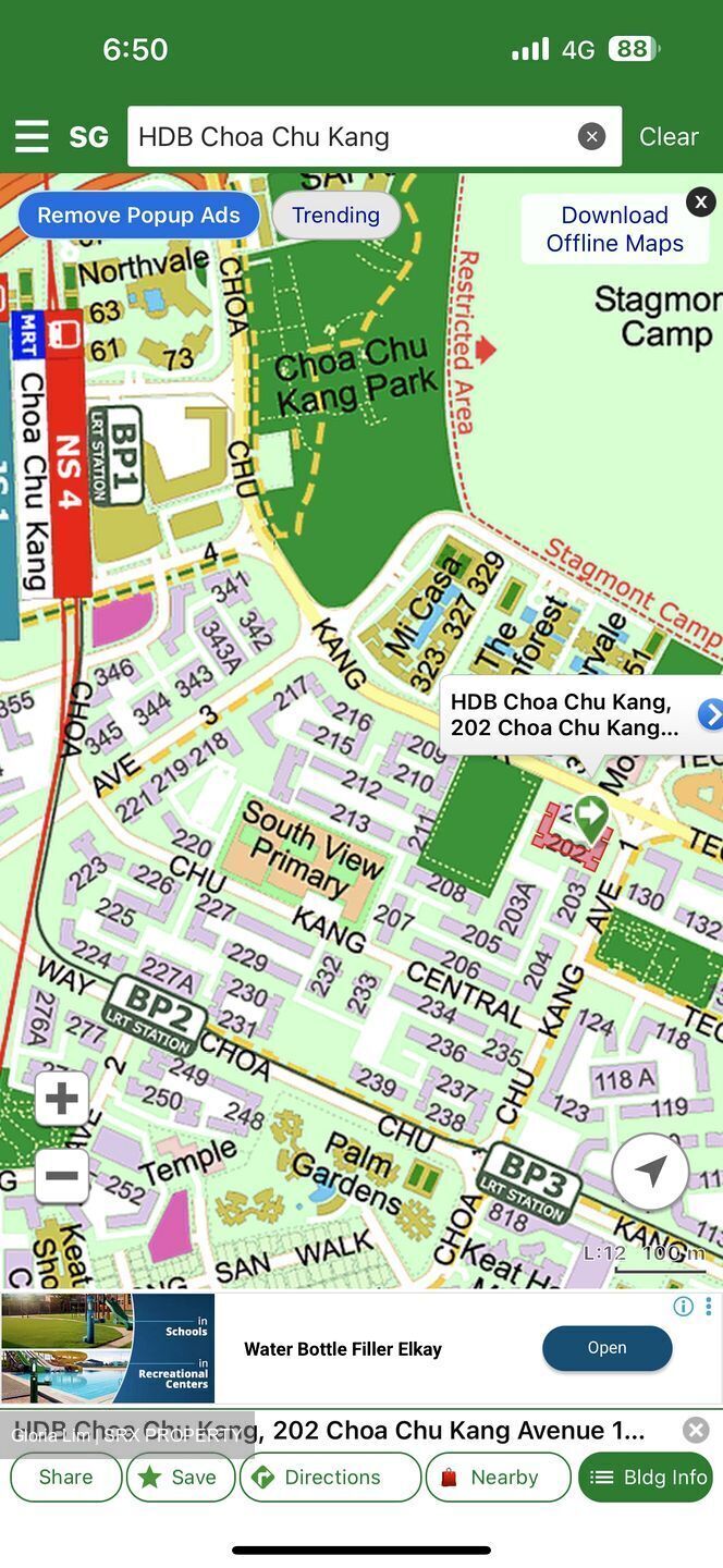 Blk 202 Choa Chu Kang Avenue 1 (Choa Chu Kang), HDB 4 Rooms #477109811